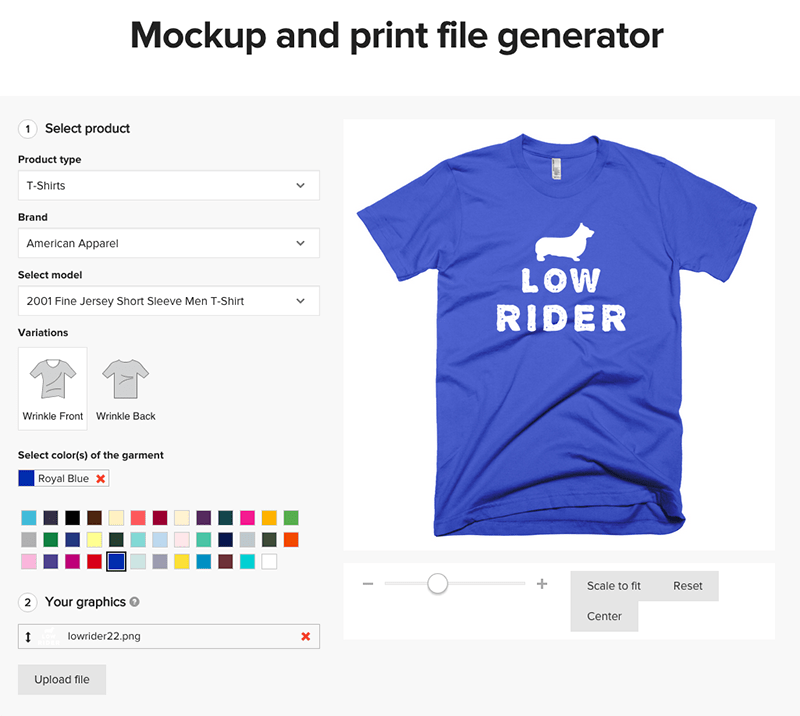 Get Printing T-shirts Quantity Low