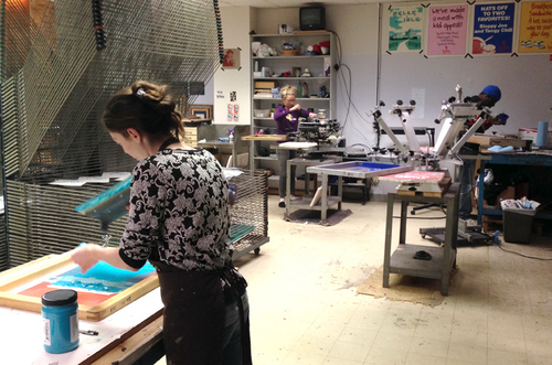 screen printing courses near me