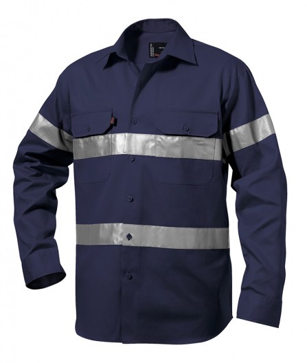 reflective long sleeve work shirts