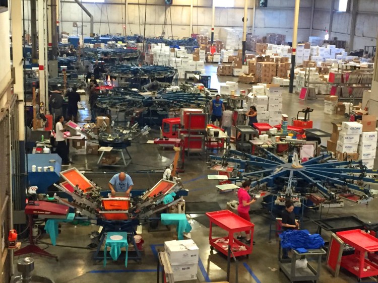 T-shirt Printing Factory